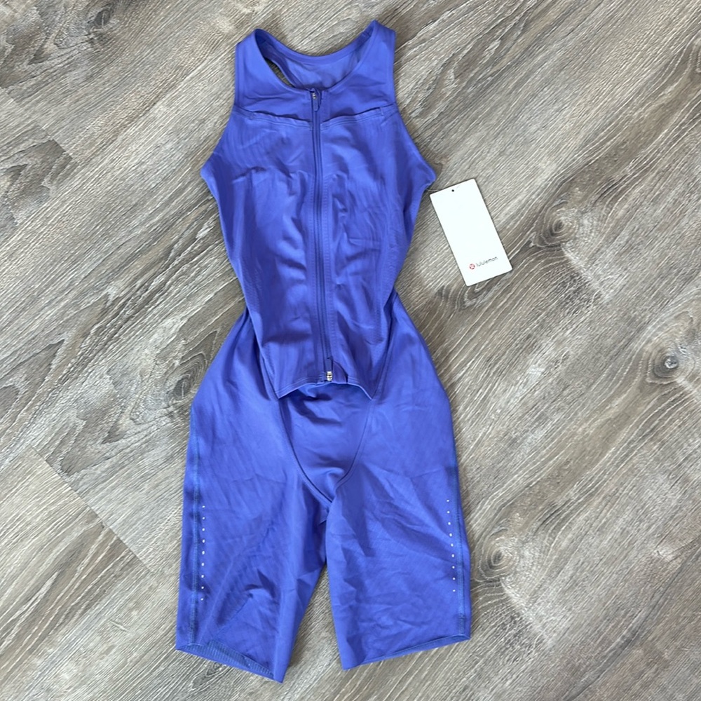 NWT Lululemon Sense Knit Running One Piece Size 2